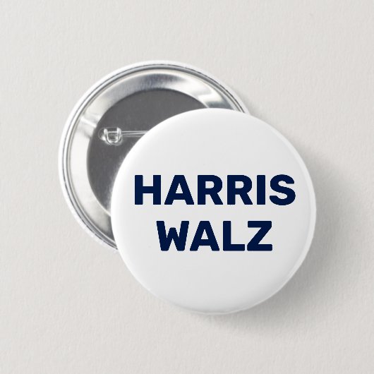 Stem Harris Walz 2024 Ronde Button 5,7 Cm (Voorkant /achterkant)