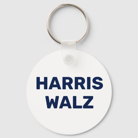 Stem Harris Walz 2024 Sleutelhanger (Achterkant)