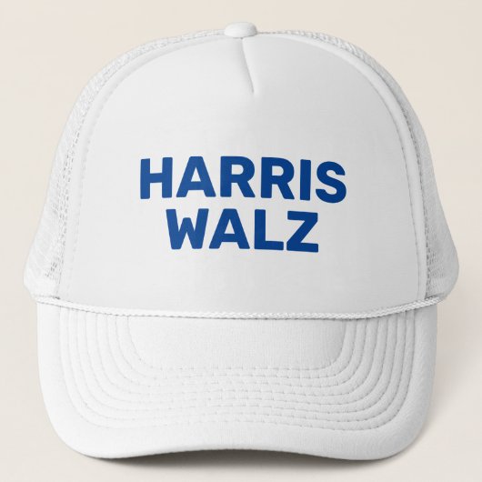 Stem Harris Walz 2024 Trucker Pet (Voorkant)