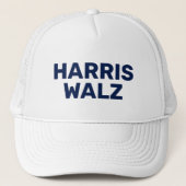 Stem Harris Walz 2024 Trucker Pet (Voorkant)