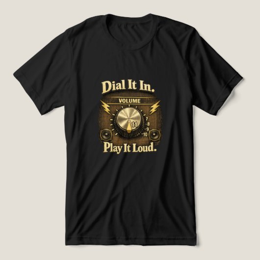 Stem het af, Speel het Hard Tri-Blend Shirt (Design voorkant)