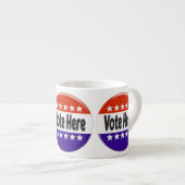 Stem hier espresso kop (Voorkant rechts)