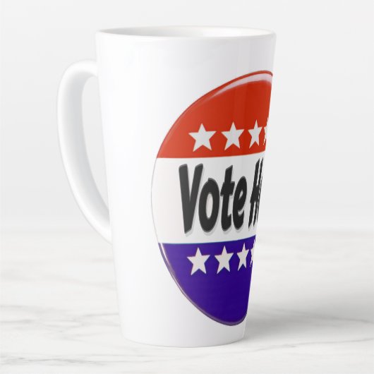 Stem hier latte mok (Linkerhoek)