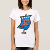 Stem hier richtingbord t-shirt (Voorkant)