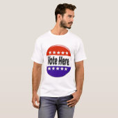 Stem hier t-shirt (Voorkant volledig)