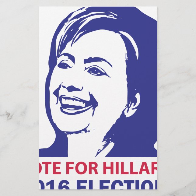 stem hillary clinton 2016 (Voorkant)