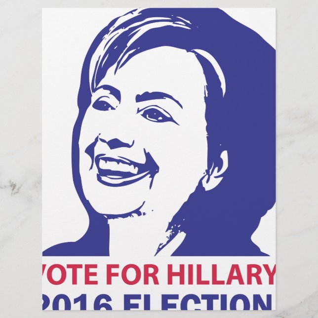 stem hillary clinton 2016 (Voorkant)