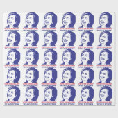 stem hillary clinton 2016 cadeaupapier (Vlak)
