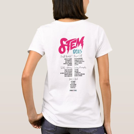 STEM Ideals T-Shirt (Achterkant)