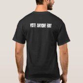 Stem iedereen maar donker T-shirt (Achterkant)