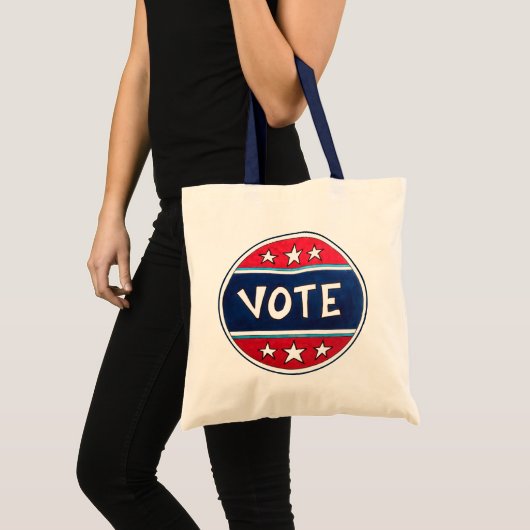 STEM Ik stemde op de verkiezingsdag VS Stemmen Pol Tote Bag (Voorkant (product))