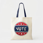 STEM Ik stemde op de verkiezingsdag VS Stemmen Pol Tote Bag (Voorkant)