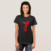 Stem in het rood t-shirt (Voorkant volledig)