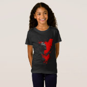 Stem in het rood t-shirt (Voorkant volledig)