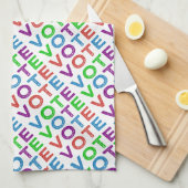 STEM in Meerdere kleuren Theedoek (Quarter Fold)