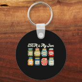 Stem Is My Jam Teacher Science Tech Engineering Ma Sleutelhanger (Voorkant)