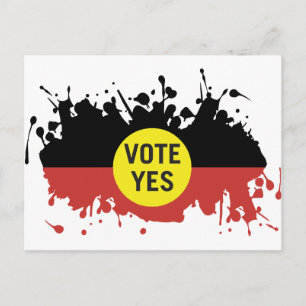 Stem Ja Inheemse Stem aan het Parlement Briefkaart