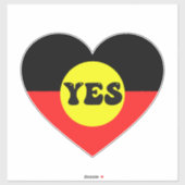 Stem Ja Op De Stem - Inheemse Stem Sticker (Vel)