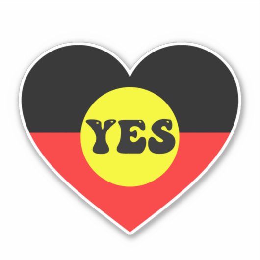 Stem Ja Op De Stem - Inheemse Stem Sticker (Voorkant)