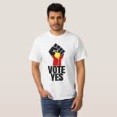 Stem Ja Op De Stem - Stem Ja Australië T-shirt (Voorkant volledig)