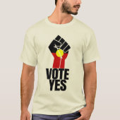 Stem Ja Op De Stem - Stem Ja Australië T-shirt (Voorkant)