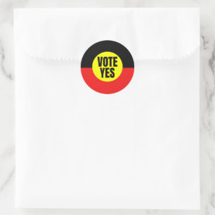 Stem Ja Voor De Stem In Het Parlement Ronde Sticker