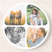 Stem je 4 foto's in Onderzetter (Voorkant)