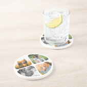 Stem je 4 foto's in Onderzetter (Zijkant)