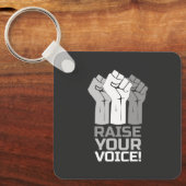 Stem je stem 3 sleutelhanger (Voorkant)