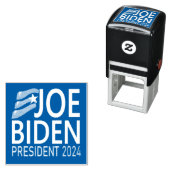 Stem Joe Biden President 2024 Verkiezingen Blauw Zelfinktende Stempel (In situ)