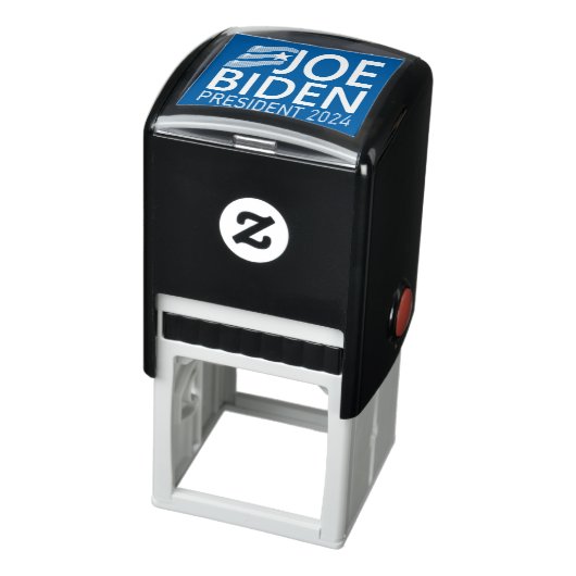 Stem Joe Biden President 2024 Verkiezingen Blauw Zelfinktende Stempel (Product)
