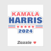 Stem Kamala Harris 2024 Campagne Vinyl Decal Sticker (Vel)