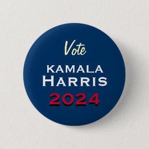 Stem Kamala HARRIS 2024 Campaign Button
