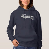 Stem Kamala Harris 2024 Ivoor Wit Varsity Hoodie (Voorkant)