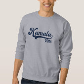 Stem Kamala Harris 2024 Navy Varsity Sweatshirt (Voorkant)