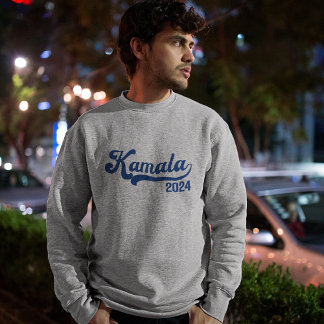 Stem Kamala Harris 2024 Navy Varsity Sweatshirt
