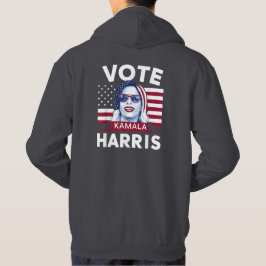 Stem Kamala Harris 2024 President Vlag van de VS Hoodie