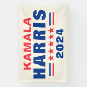Stem Kamala Harris 2024 Verkiezing Vinyl Bannerbor Spandoek (Verticaal)