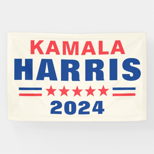 Stem Kamala Harris 2024 Verkiezing Vinyl Bannerbor Spandoek (Horizontaal)