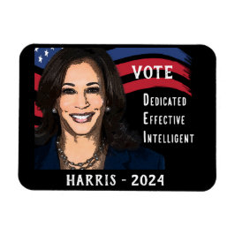 Stem Kamala Harris voor President 2024 Magneet