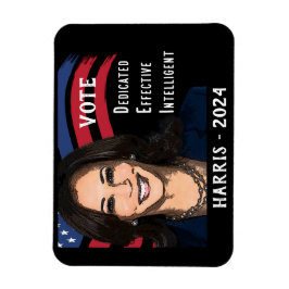 Stem Kamala Harris voor President 2024 Magneet