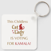 Stem Kamala Sleutelhanger (Achterkant)