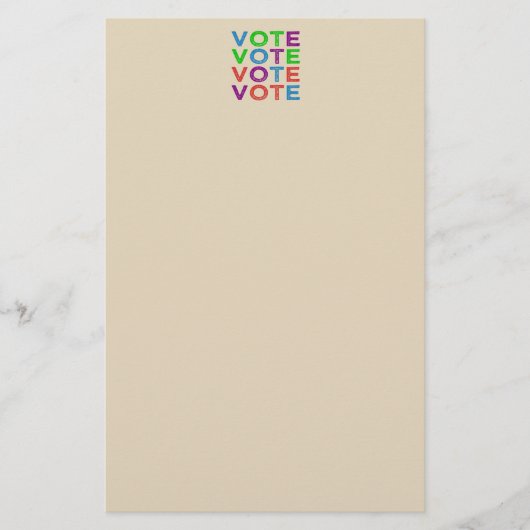 STEM Kleurrijk Briefpapier (Voorkant)