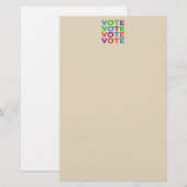 STEM Kleurrijk Briefpapier (Voorkant / Achterkant)