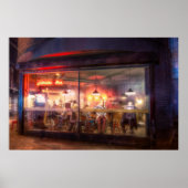 Stem koffiewinkel op poster (Voorkant)