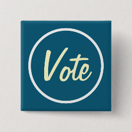 STEM-kwadraat Vierkante Button 5,1 Cm