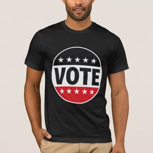 STEM — Laat Je Stem Horen T-shirt (Voorkant)