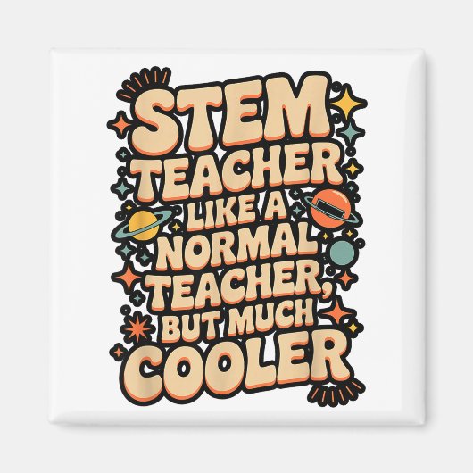 Stem Leraar Definitie Grappige Wetenschap Wiskunde Magneet (Voorkant)