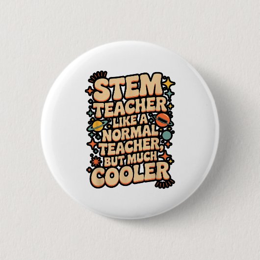 Stem Leraar Definitie Grappige Wetenschap Wiskunde Ronde Button 5,7 Cm (Voorkant)