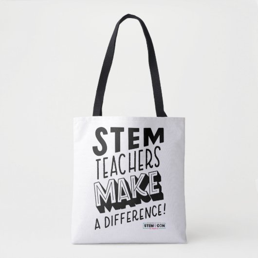 STEM-leraren maken een Canvas tas van verschil (Voorkant)